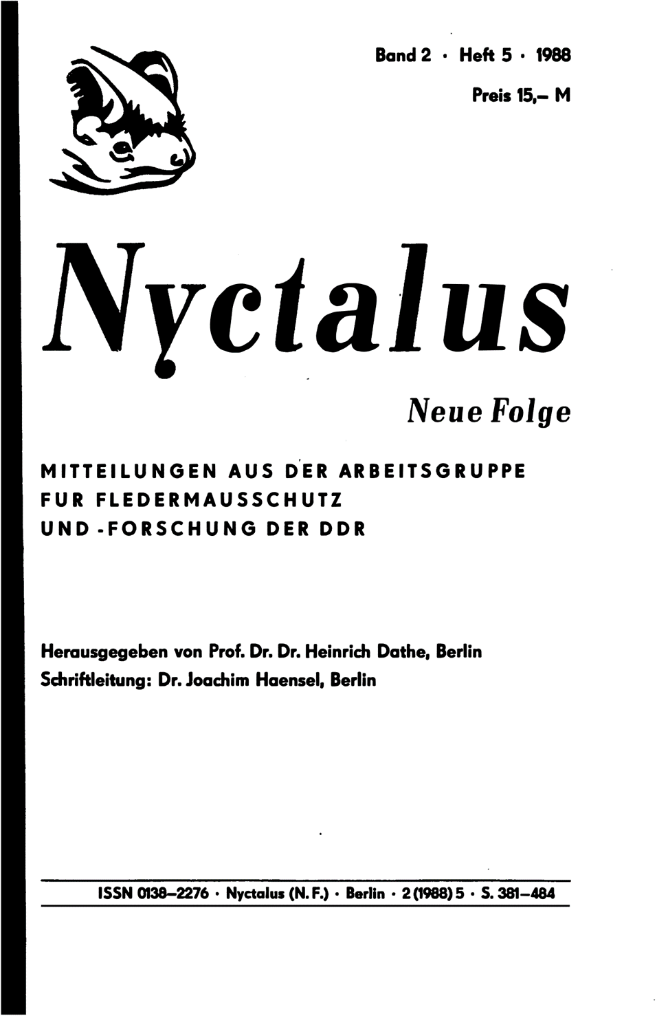 Band 2, Heft 5